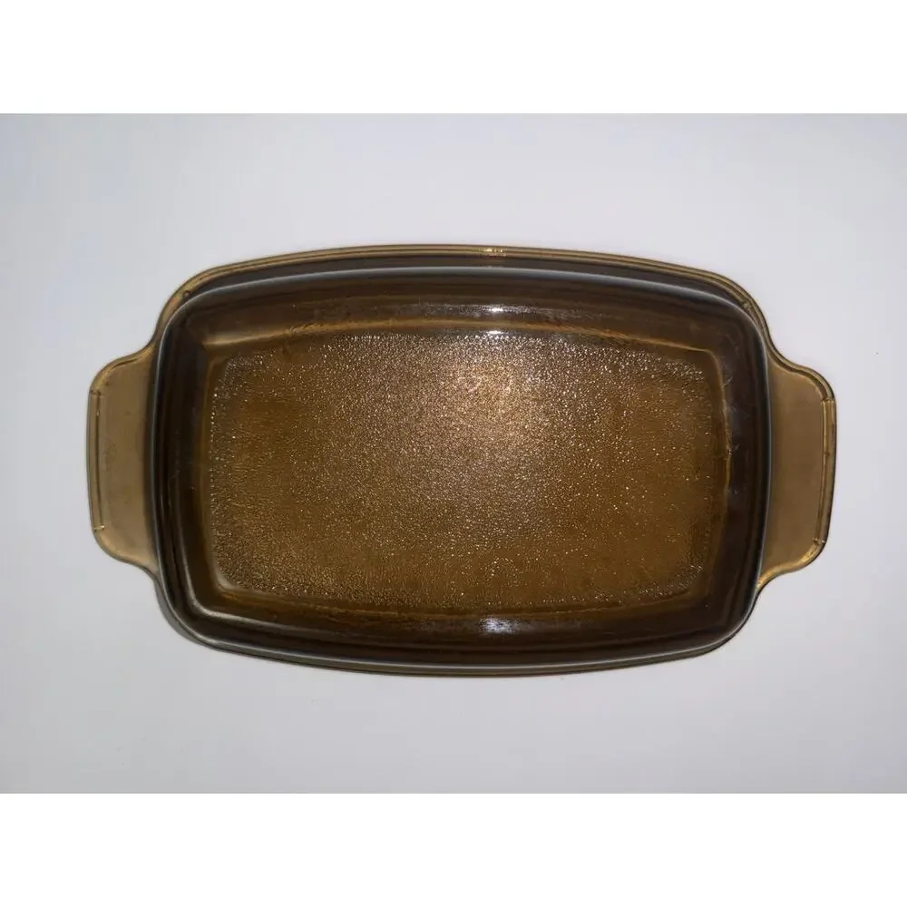 Westbend Vintage Slow Cooker Glass Lid Replacement Brown Color Rectangle
